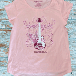 Camiseta rosa de Hard Rock Mujer